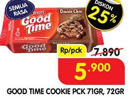 Promo Harga Good Time Cookies Chocochips All Variants 71 gr - Superindo