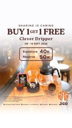 Promo Harga Sharing is Caring  - JCO