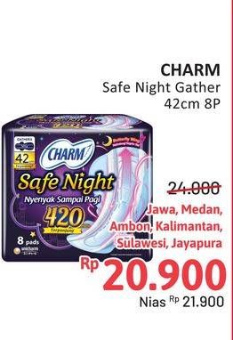 Promo Harga Charm Safe Night Gathers 42cm 8 pcs - Alfamidi