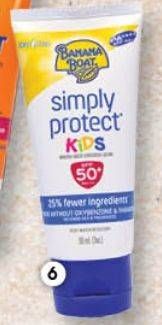 Promo Harga BANANA BOAT Simply Protect Kids SPF50+ 90 ml - Guardian
