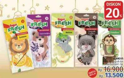 Promo Harga BAGUS Fresh Air Freshener All Variants  - LotteMart