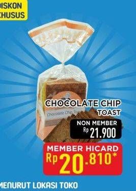 Promo Harga Bakemart Chocolate Chip Toast  - Hypermart