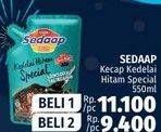 Promo Harga SEDAAP Kecap Manis Kedelai Hitam Special 550 ml - LotteMart
