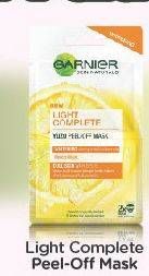 Promo Harga GARNIER Mask Pure Lemon Light Complete Peel-off per 2 sachet 6 ml - Alfamart