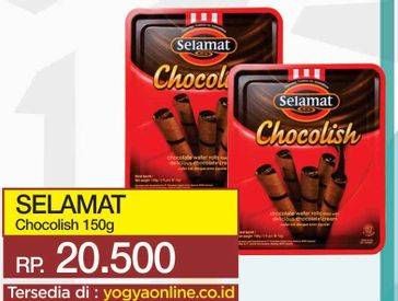 Promo Harga SELAMAT Chocolish Tin 150 gr - Yogya