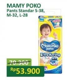 Promo Harga Mamy Poko Pants Xtra Kering L28, M32, S38 28 pcs - Alfamart