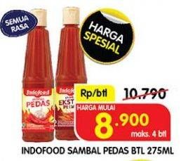 Promo Harga Indofood Sambal Pedas 275 ml - Superindo