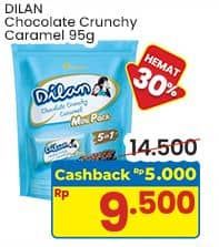 Promo Harga Dilan Chocolate Crunchy Cream Caramel per 10 pcs 9 gr - Indomaret