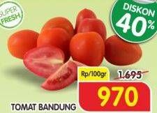 Promo Harga Tomat Bandung per 100 gr - Superindo