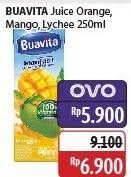 Promo Harga Buavita Fresh Juice Lychee, Mango, Orange 250 ml - Alfamidi