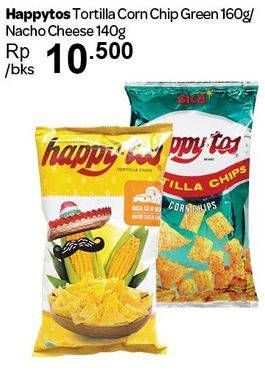 Promo Harga Tortilla Chips Hijau 160g / Nacho Cheese 140g  - Carrefour