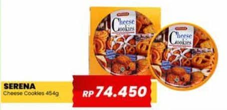 Promo Harga Serena Cheese Cookies All Variants 454 gr - Yogya