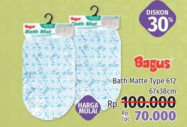 Promo Harga BAGUS Bath Mat  - LotteMart
