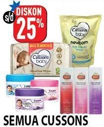 Promo Harga CUSSONS BABY Wipes  - Hypermart