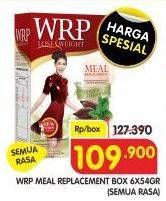 Promo Harga WRP Lose Weight Meal Replacement All Variants 324 gr - Superindo