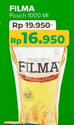 Promo Harga Filma Minyak Goreng 1000 ml - Yogya