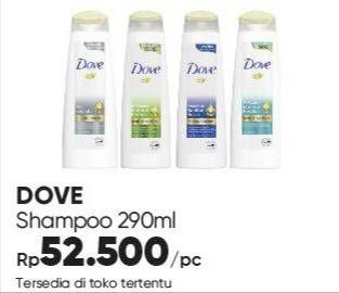 Promo Harga Dove Shampoo 290 ml - Guardian