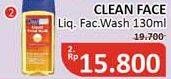 Promo Harga PURBASARI CleanFace Liquid Facial Wash 130 ml - Alfamidi