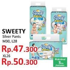 Promo Harga Sweety Silver Pants XL26  - Yogya