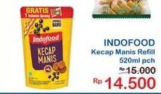 Promo Harga INDOFOOD Kecap Manis 520 ml - Indomaret