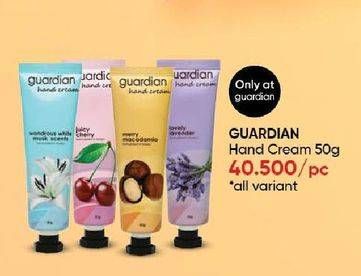 Promo Harga Guardian Hand Cream All Variants 50 gr - Guardian