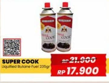 Promo Harga Super Cook Liquified Butane Fuel 235 gr - Yogya