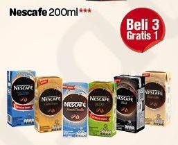 Promo Harga Nescafe Ready to Drink 200 ml - Carrefour