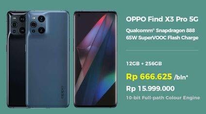 Promo Harga OPPO Find X3 Pro 5G  - Erafone