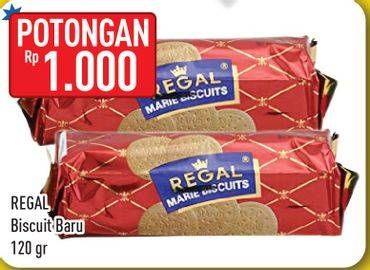 Promo Harga REGAL Assorted Biscuit 120 gr - Hypermart