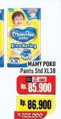 Promo Harga Mamy Poko Pants Xtra Kering XL38 38 pcs - Alfamart