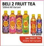 Promo Harga SOSRO Fruit Tea All Variants per 2 botol 500 ml - Alfamidi