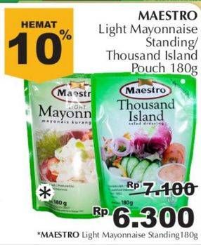 Promo Harga Maestro Mayonnaise/Salad Dressing  - Giant