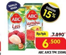 Promo Harga ABC Juice All Variants 250 ml - Superindo