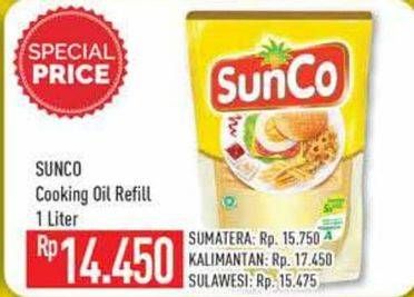 Promo Harga SUNCO Minyak Goreng 1 ltr - Hypermart
