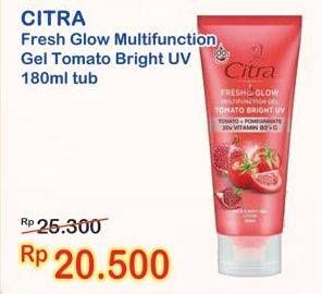 Promo Harga CITRA Fresh Glow Multifunction Gel Tomato 180 ml - Indomaret