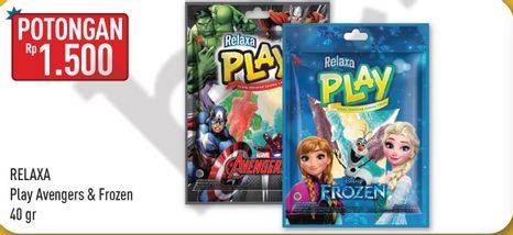 Promo Harga RELAXA Candy Play Avengers, Frozen 40 gr - Hypermart
