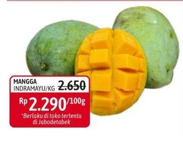 Promo Harga Mangga Indramayu per 100 gr - Alfamidi