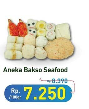 Promo Harga Aneka Bakso Seafood per 100 gr - Hypermart