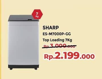 Promo Harga Sharp ES-M7000P-GG  - Yogya