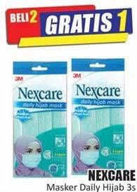 Promo Harga 3M NEXCARE Masker Daily Hijab 3 pcs - Hari Hari