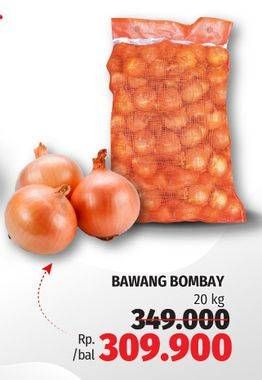 Promo Harga Bawang Bombay 20 kg - Lotte Grosir