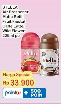 Promo Harga Stella Matic Refill Fruit Fiesta, Caffee Latte, Wild Flower 225 ml - Indomaret