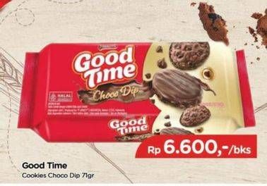 Promo Harga Good Time Cookies Chocochips Choco Dip 71 gr - TIP TOP