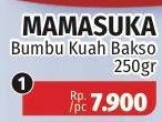 Promo Harga MAMASUKA Bumbu Kuah Bakso 250 gr - Lotte Grosir