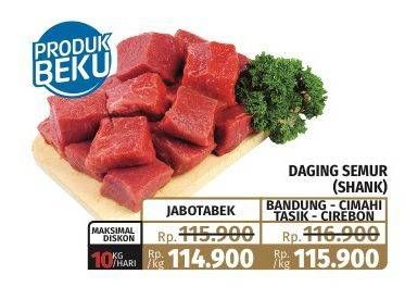 Promo Harga Daging Semur Shank  - Lotte Grosir