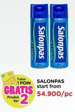 Promo Harga SALONPAS Product  - Watsons
