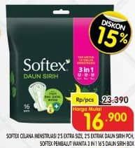 Promo Harga Softex Celana Menstruasi/Softex Daun Sirih   - Superindo