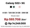 Promo Harga Samsung Galaxy S22+ 5G 8GB + 128GB, 8GB + 256GB  - Erafone