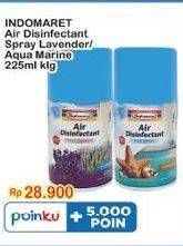 Promo Harga Indomaret Air Disinfectant Fresh Lavender, Aqua Marine 225 ml - Indomaret