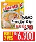 Promo Harga AJINOMOTO Penyedap Rasa Masako Ayam, Sapi 130 gr - Hypermart